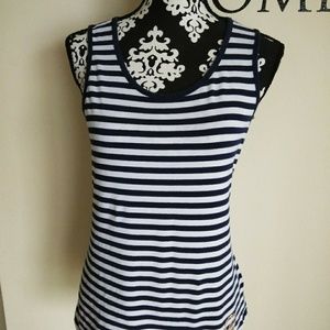 Michael Kors Striped Top Size Medium